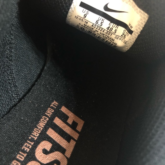 Nike Vapor Golf Shoes Black/White/Bronze - Picture 7 of 8